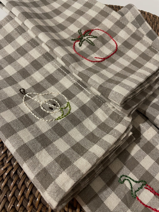 Servilletas Colección Frutos (Pack 4)